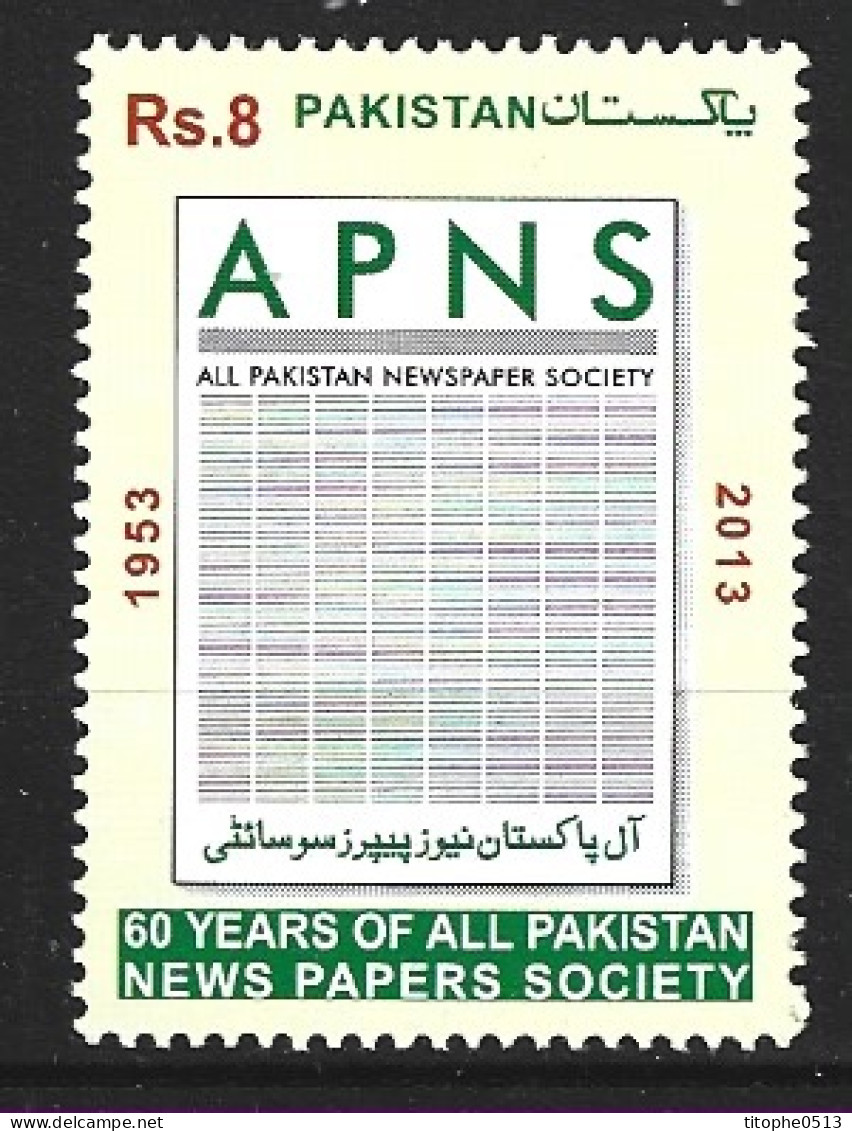 PAKISTAN. N°1387 De 2013. Journal. - Pakistan