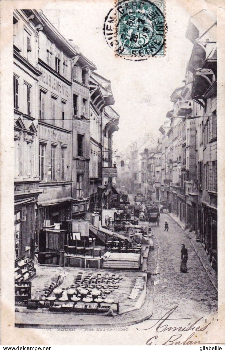 76 - Seine Maritime -  ROUEN - Rue Eau De Robec - Sonstige & Ohne Zuordnung