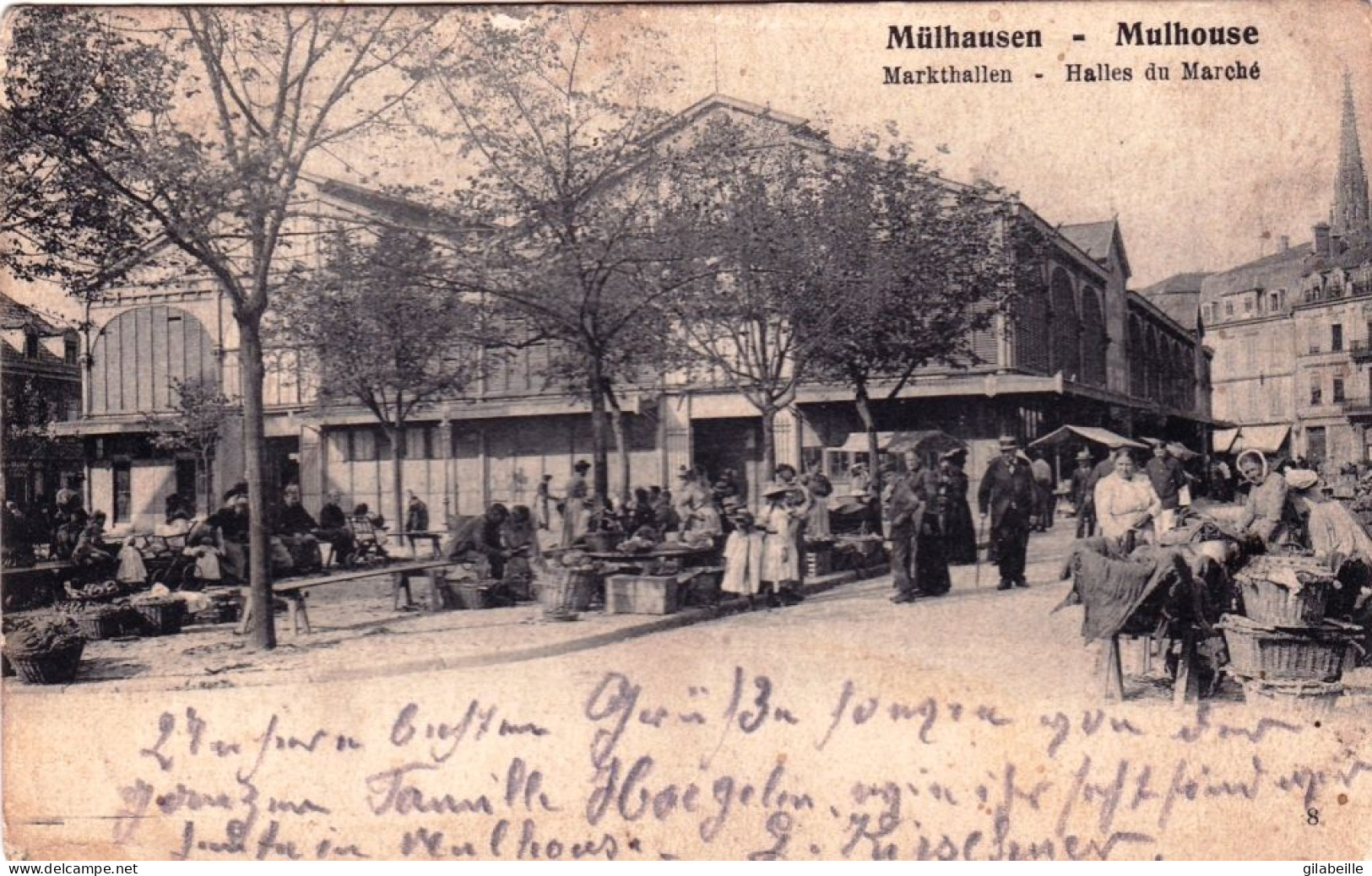 68 - Haut Rhin -  MULHOUSE - MULHAUSEN - Halles Du Marché - Markthallen - Mulhouse