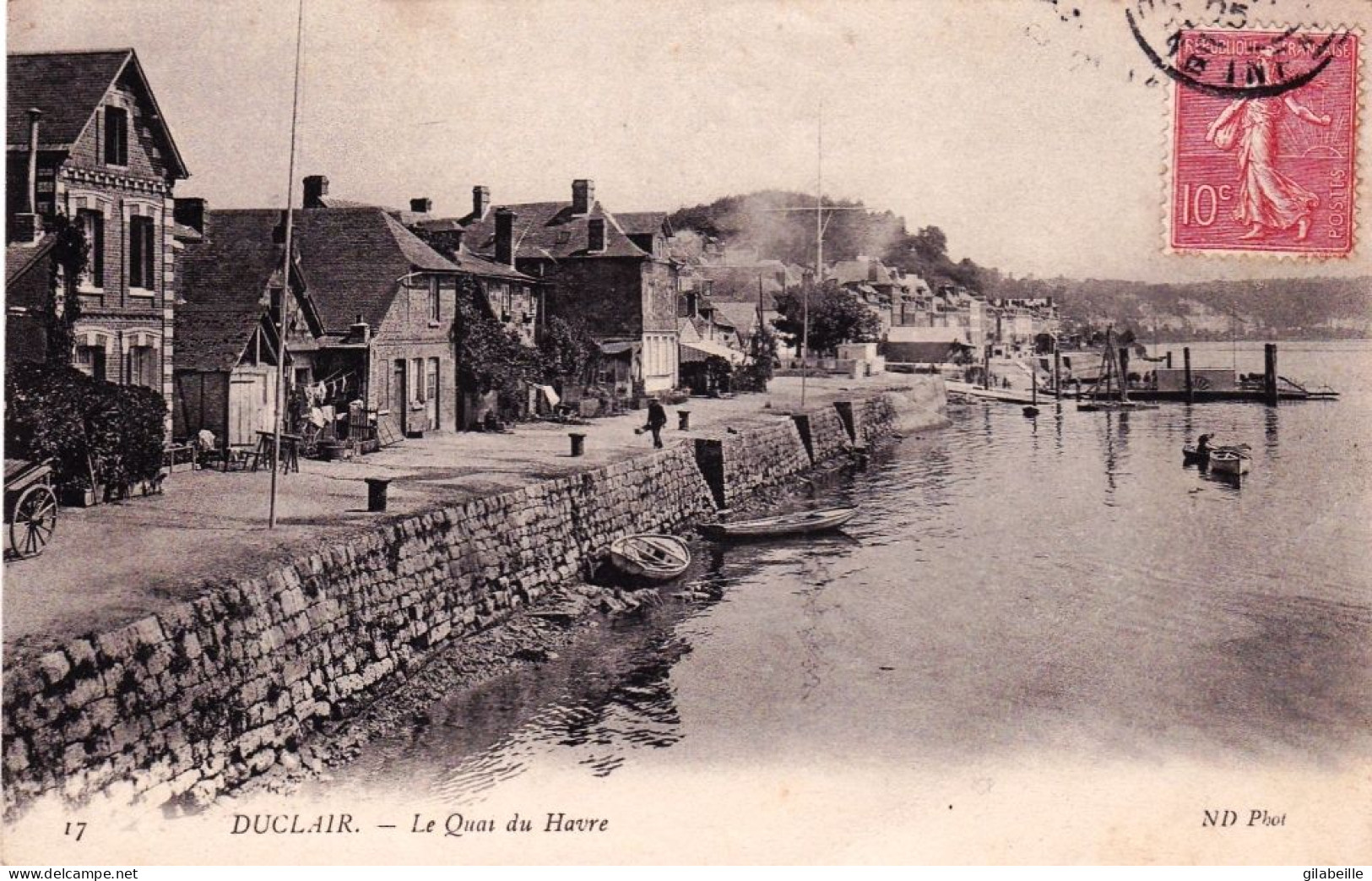 76 - Seine Maritime - DUCLAIR - Le Quai Du Havre - Duclair