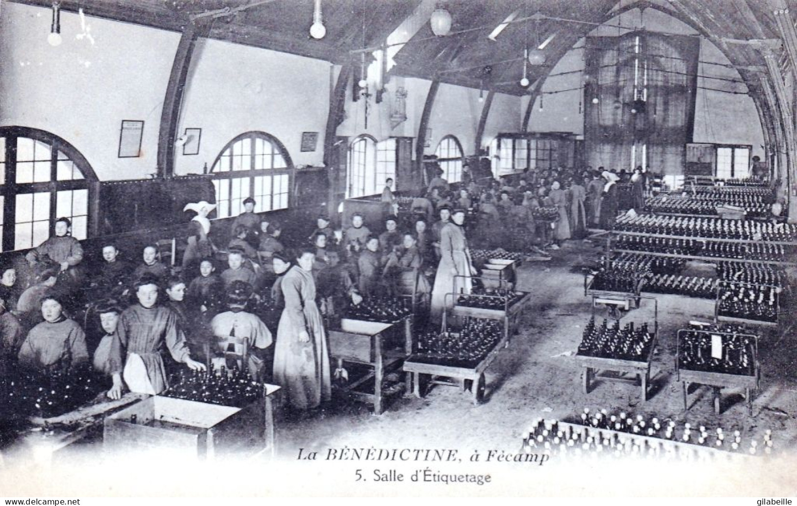 76 - Seine Maritime -  FECAMP - La Benedictine - Salle D étiquetage - Fécamp