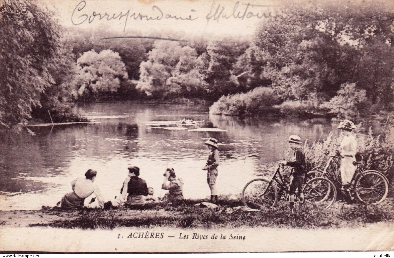 78 - Yvelines -  ACHERES - Les Rives De La Seine - Acheres