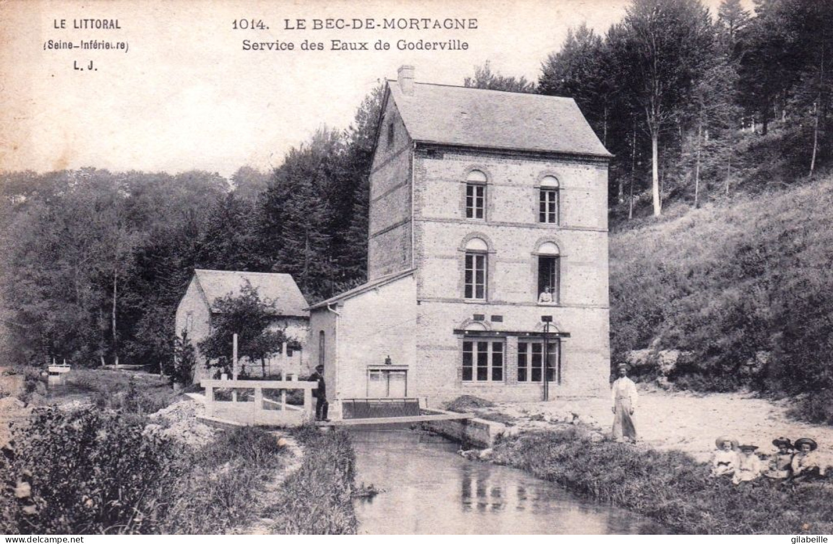 76 - Seine Maritime -  LE BEC De MORTAGNE - Service Des Eaux De Goderville - Other & Unclassified