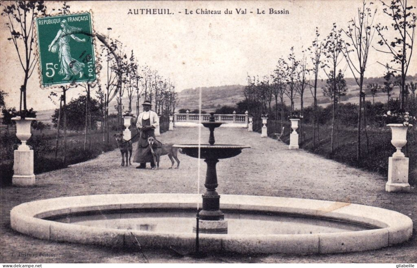 27 - Eure -  AUTHEUIL - Le Chateau Du Val - Le Bassin - Altri & Non Classificati