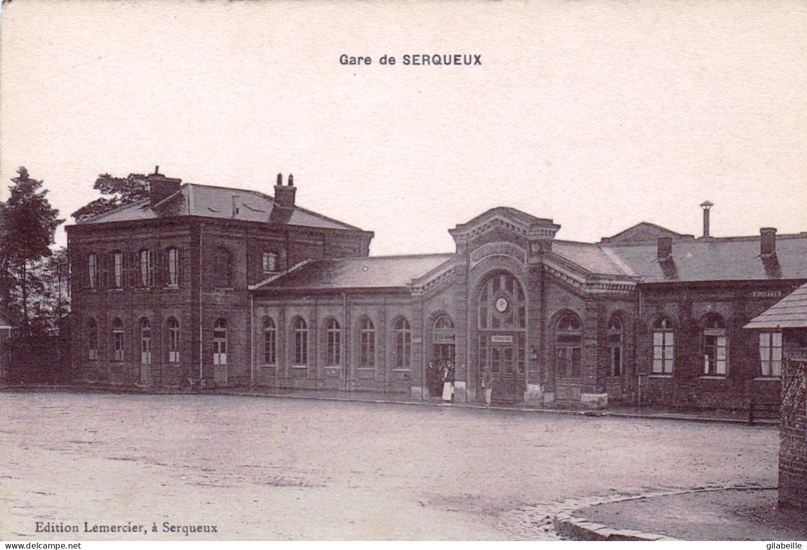 76 - Seine Maritime -  Gare De SERQUEUX - Sonstige & Ohne Zuordnung