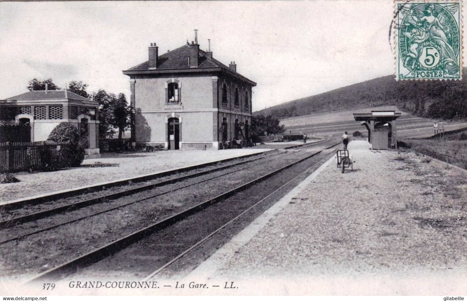 76 - Seine Maritime -  GRAND COURONNE - La Gare - Other & Unclassified