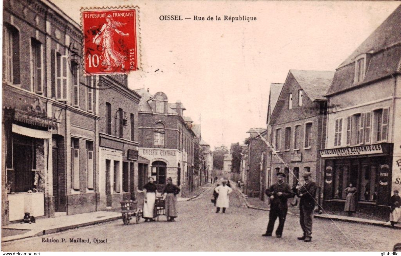 76 -  Seine Maritime -  OISSEL - Rue De La Republique - Other & Unclassified