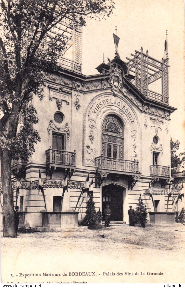 33 - Exposition Maritime De BORDEAUX - Palais Des Vins De La Gironde - Bordeaux