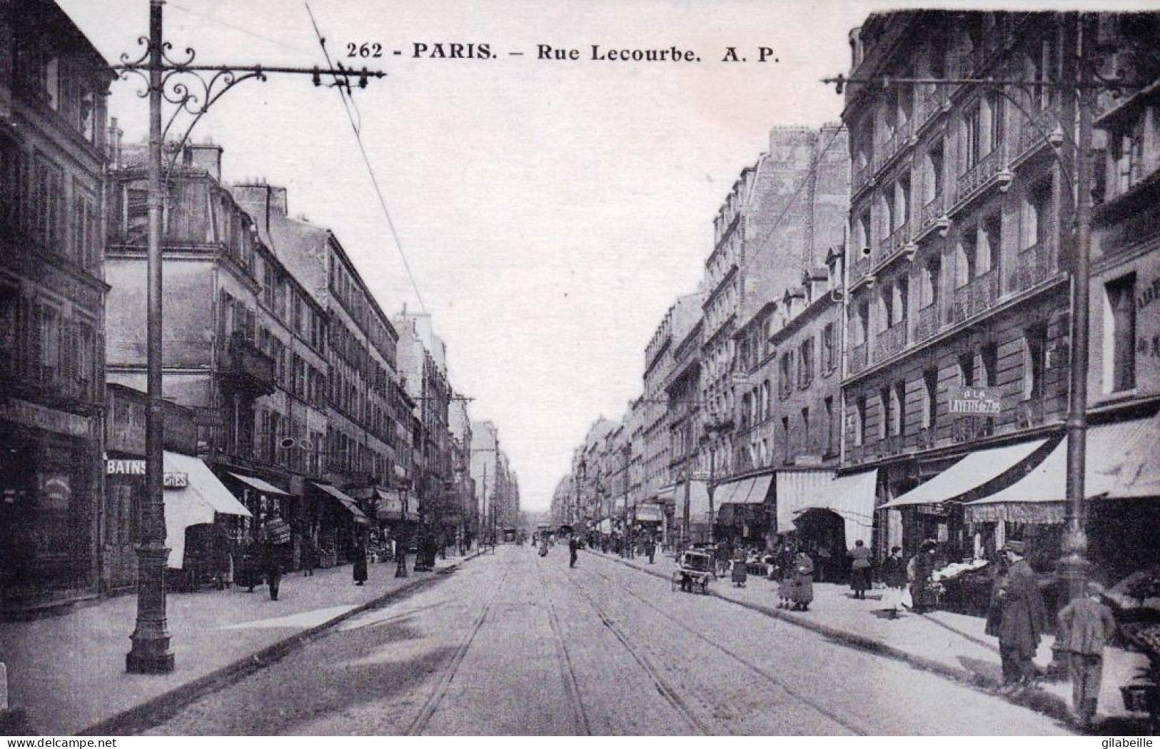 75 - PARIS 15  - Rue Lecourbe - District 15