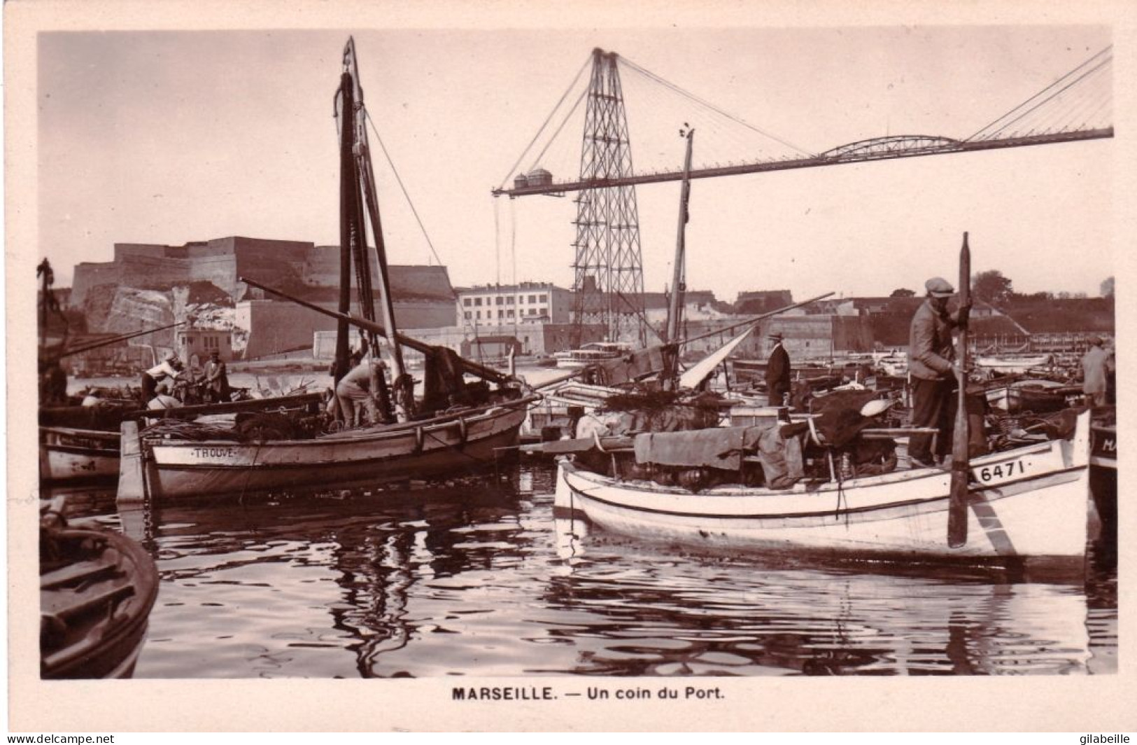 13 - MARSEILLE - Un Coin Du Port - Carte Glacée - Puerto Viejo (Vieux-Port), Saint Victor, Le Panier