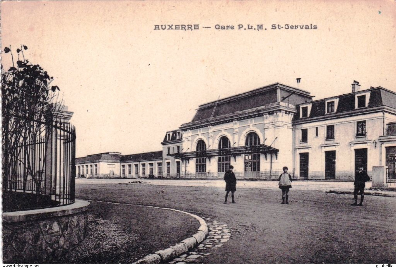 89 - Yonne -  AUXERRE - Gare P L M  - Saint Gervais - Auxerre