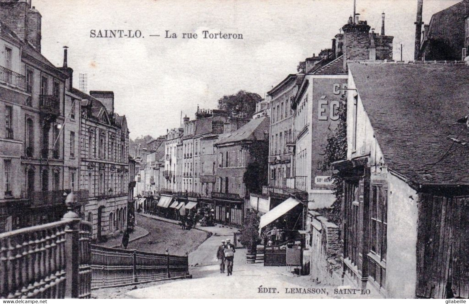 50 - Manche -  SAINT LO - La Rue Torteron - Saint Lo