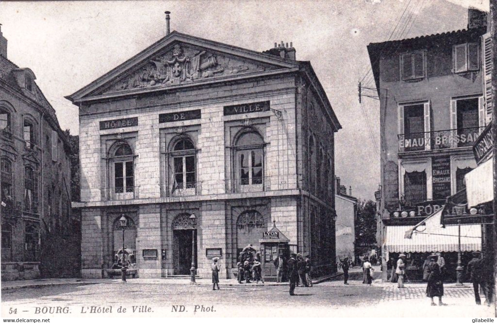 01 - Ain -  BOURG En BRESSE - L Hotel De Ville - Non Classés