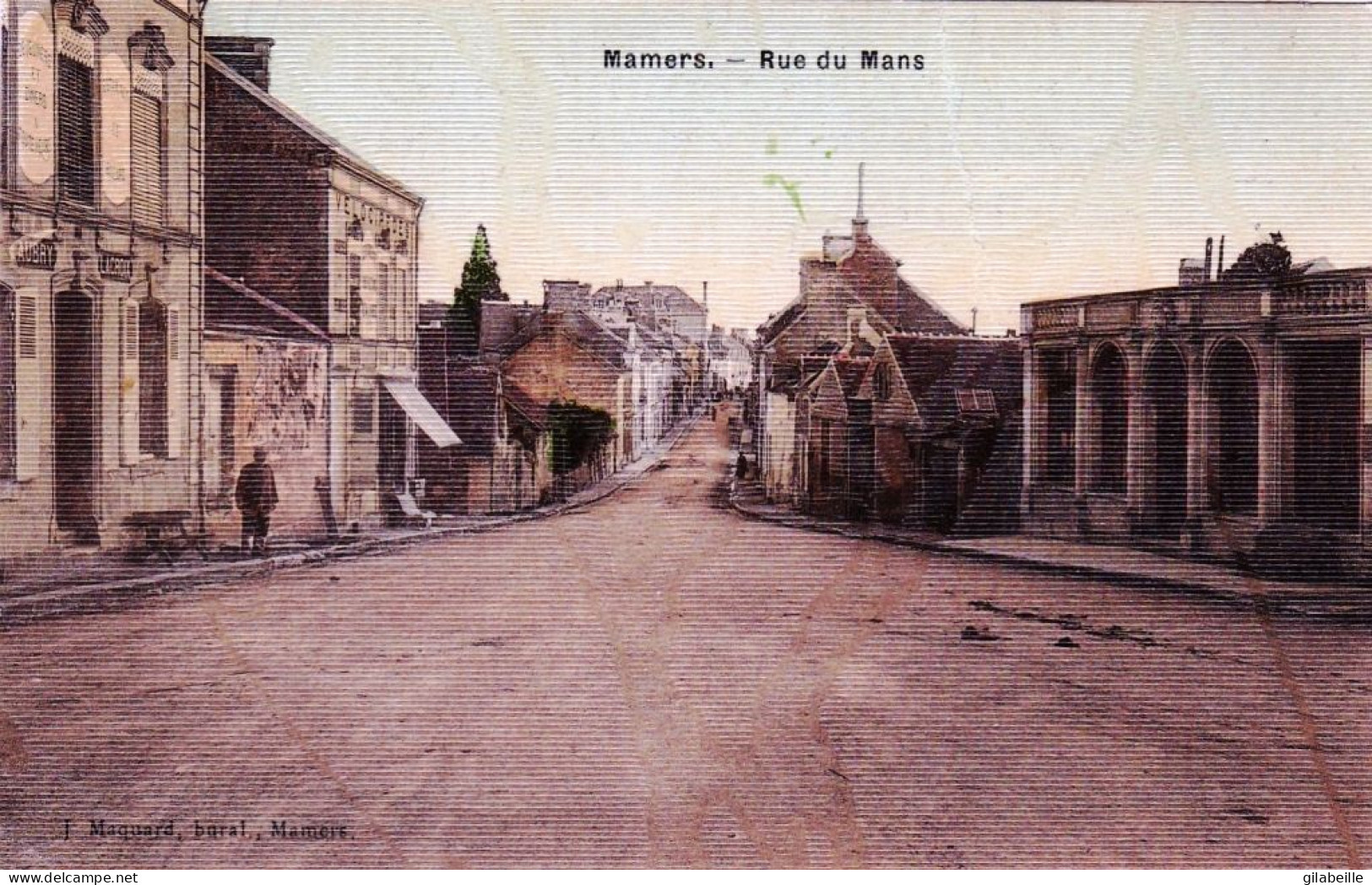 72 - Sarthe -  MAMERS - Rue Du Mans - Mamers