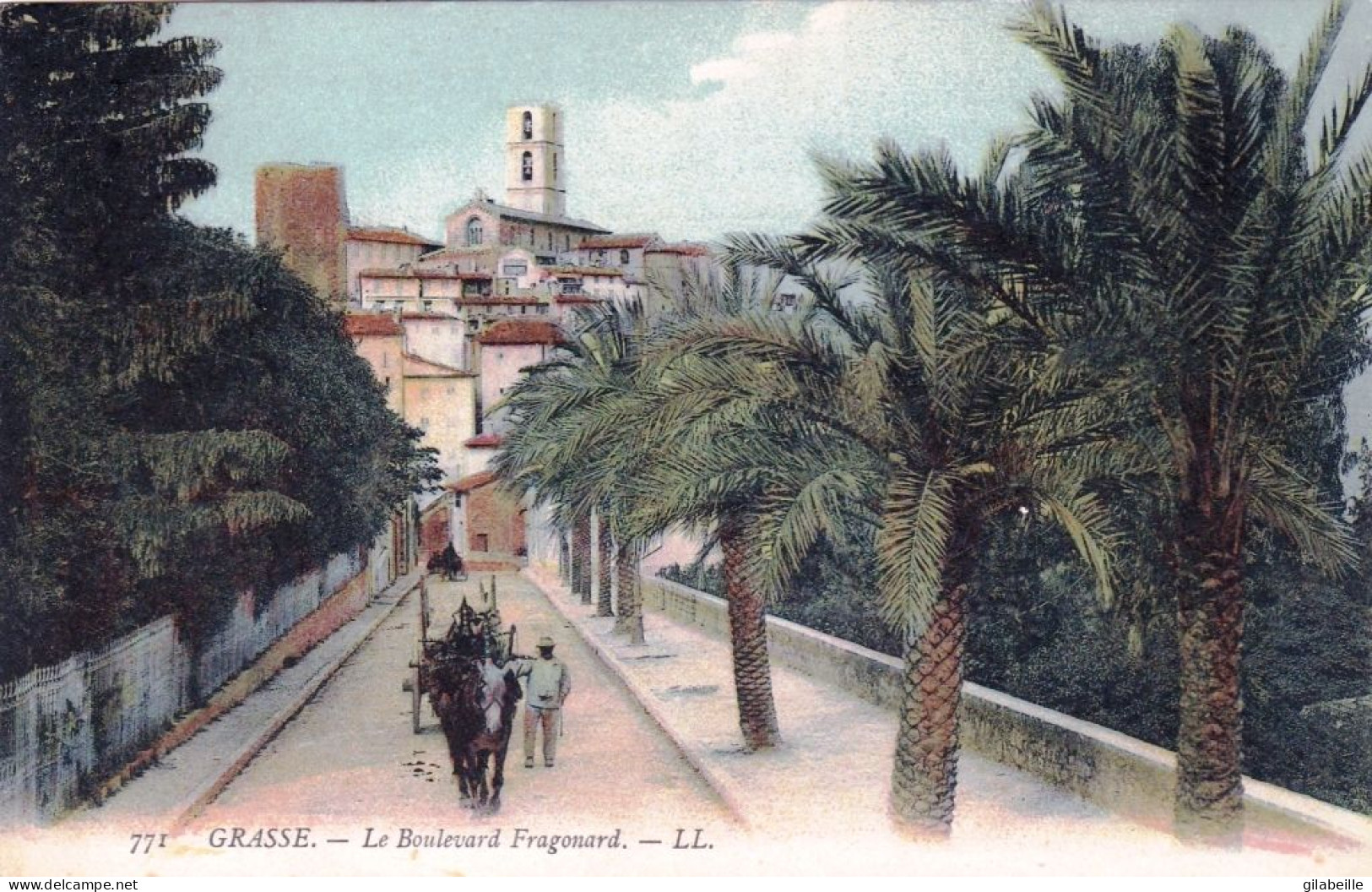 06 - Alpes Maritimes -  GRASSE - Le Boulevard Fragonard - Grasse