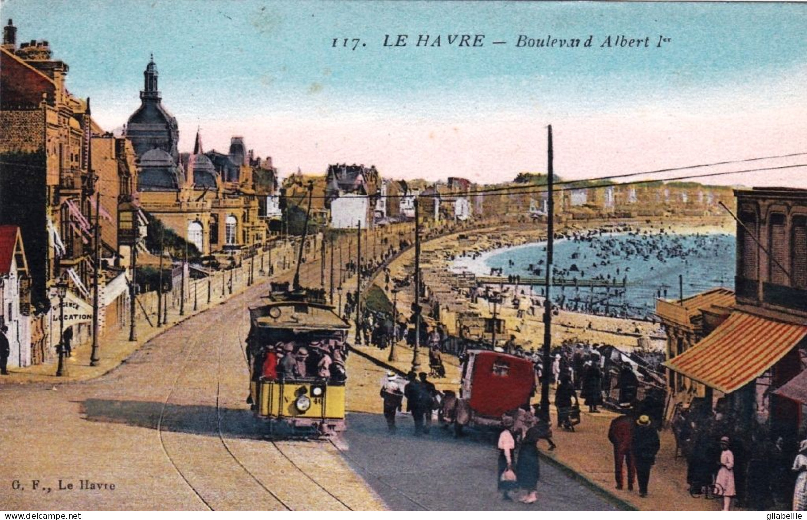 76 -  LE HAVRE - Boulevard Albert Ier - Tramway - Other & Unclassified