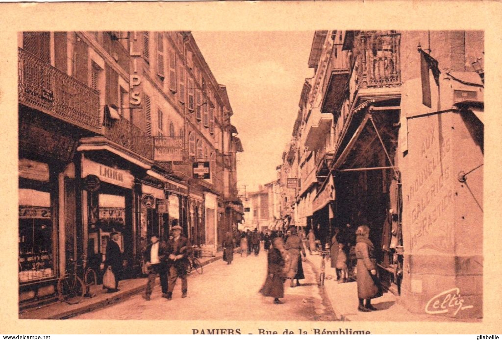 09 - Ariege -  PAMIERS - Rue De La Republique - Pamiers