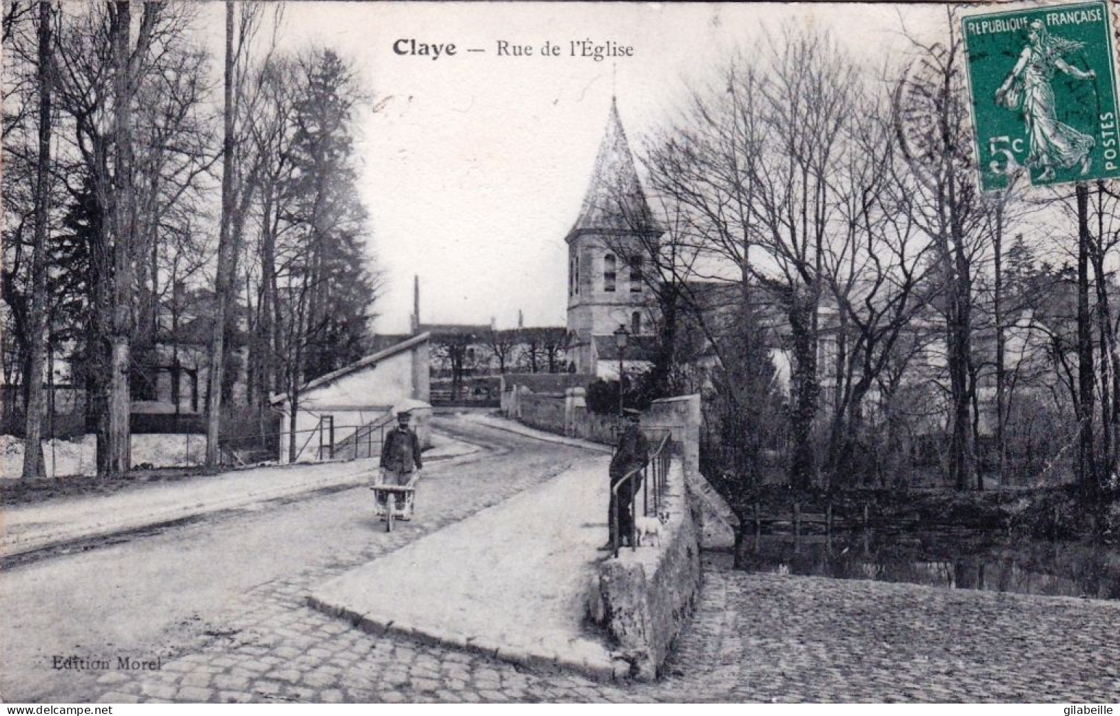 77 - Seine Et Marne -  CLAYE - SOUILLY - Rue De L église - Claye Souilly