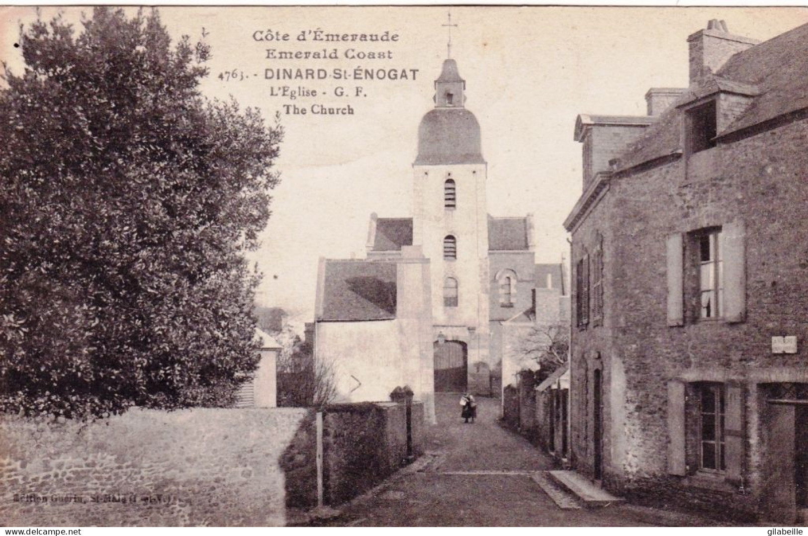 35 - Ille Et Vilaine -  DINARD -  SAINT ENOGAT - L église - Dinard