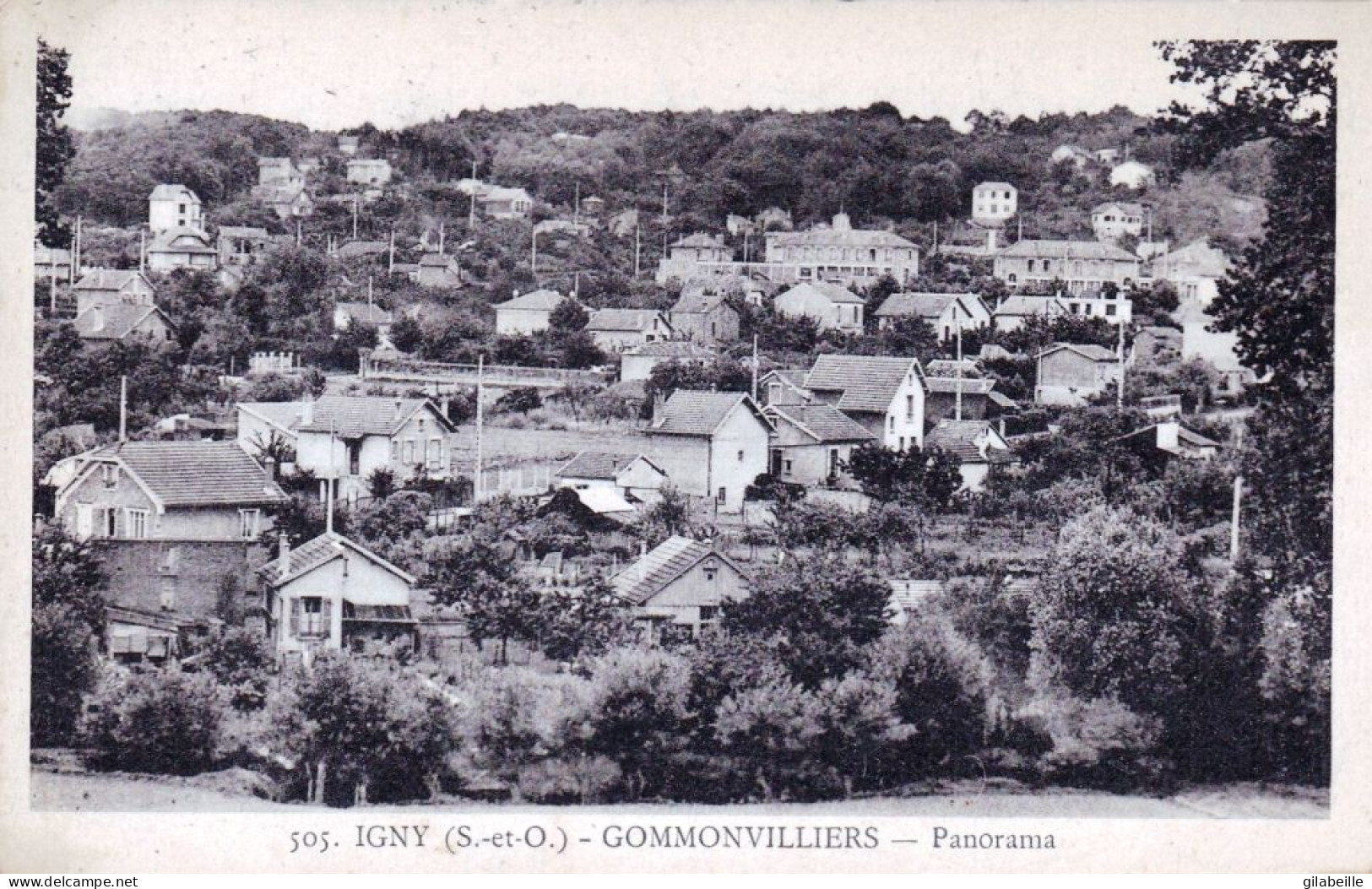 91 - Essonne -  IGNY - GOMMONVILLIERS - Panorama - Igny
