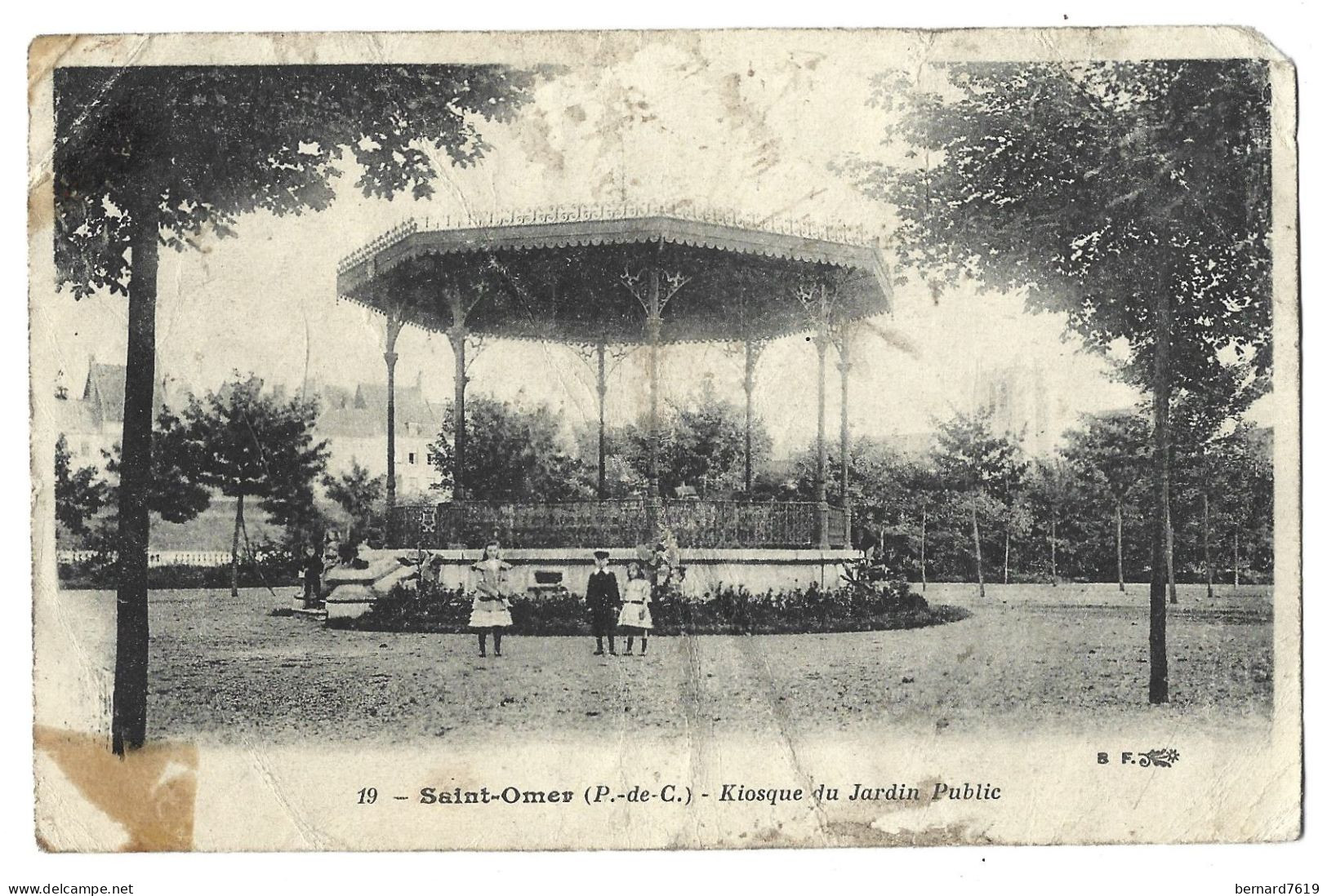 62  Saint Omer - Kiosque Du Jardin Public - Saint Omer