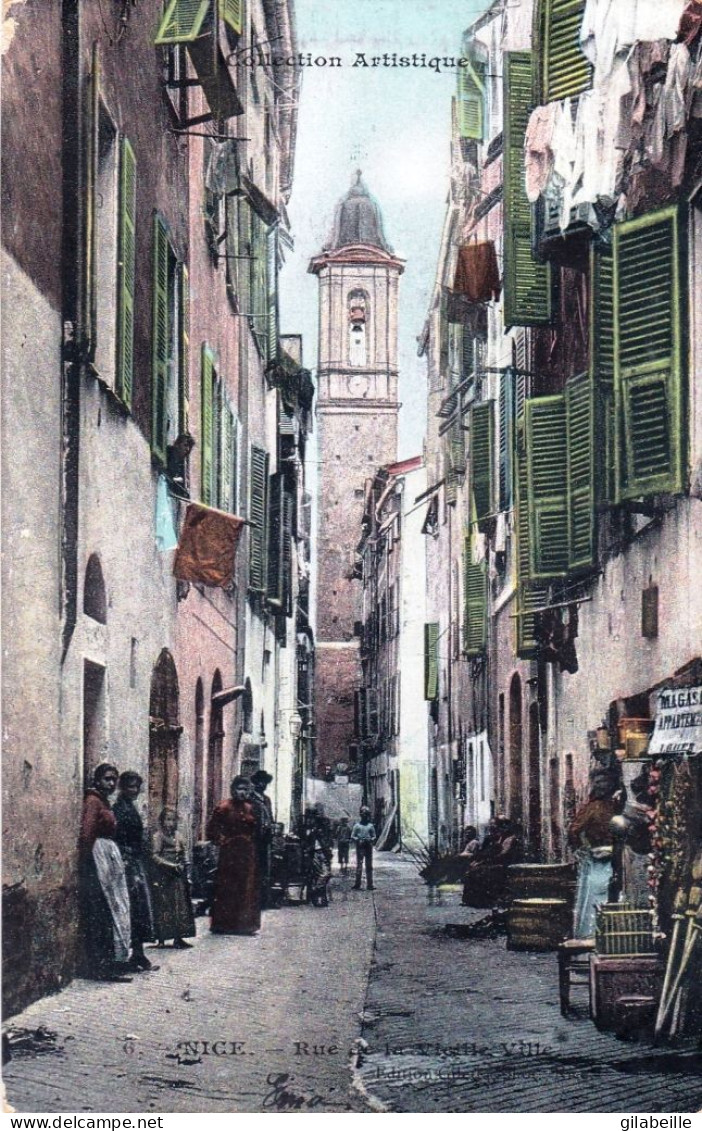 06 - Alpes Maritimes -  NICE - Rue De La Vieille Ville - Life In The Old Town (Vieux Nice)