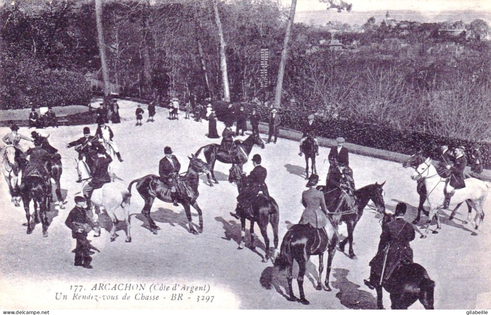 33 - Gironde -  ARCACHON - Un Rendez Vous De Chasse A Courre - Arcachon