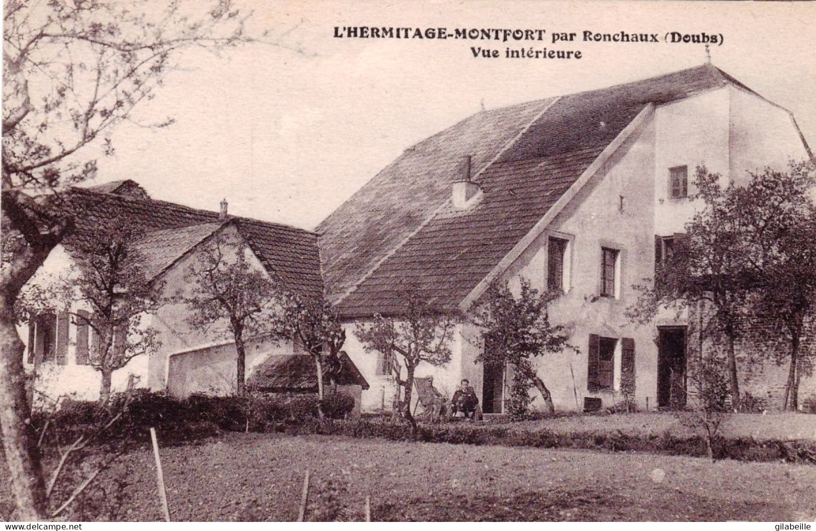 25 - Doubs - L HERMITAGE MONTFORT Par RONCHAUX - Vue Interieure - Other & Unclassified