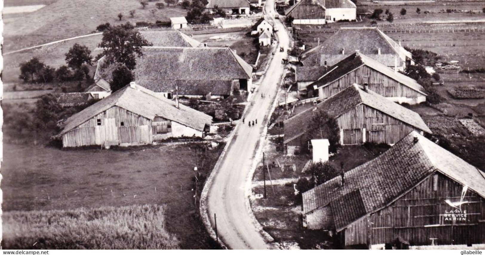 25 - Doubs - BIANS Les USIERS - Fermes Du Jura Dans La Region De Pontalier - Format 13.0 X 6.7  - Other & Unclassified