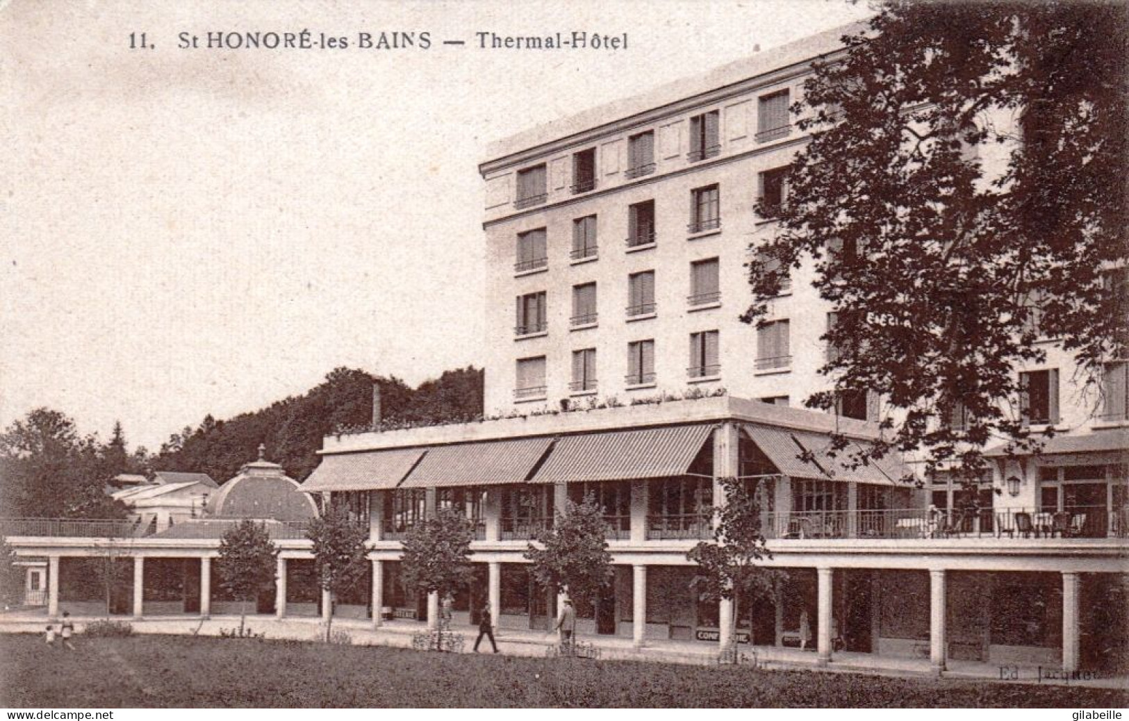 58 - Nievre -  SAINT HONORE Les BAINS -  Thermal Hotel - Saint-Honoré-les-Bains