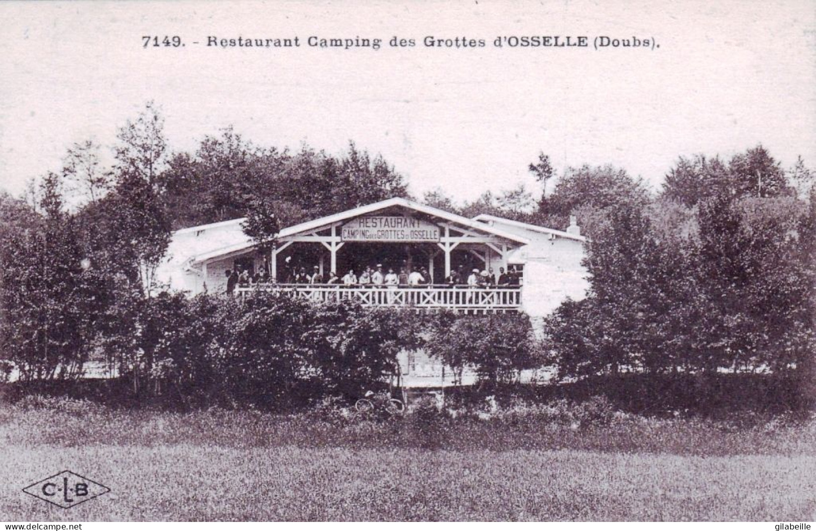 25 - Doubs -  OSSELLE- Restaurant Camping Des Grottes - Autres & Non Classés