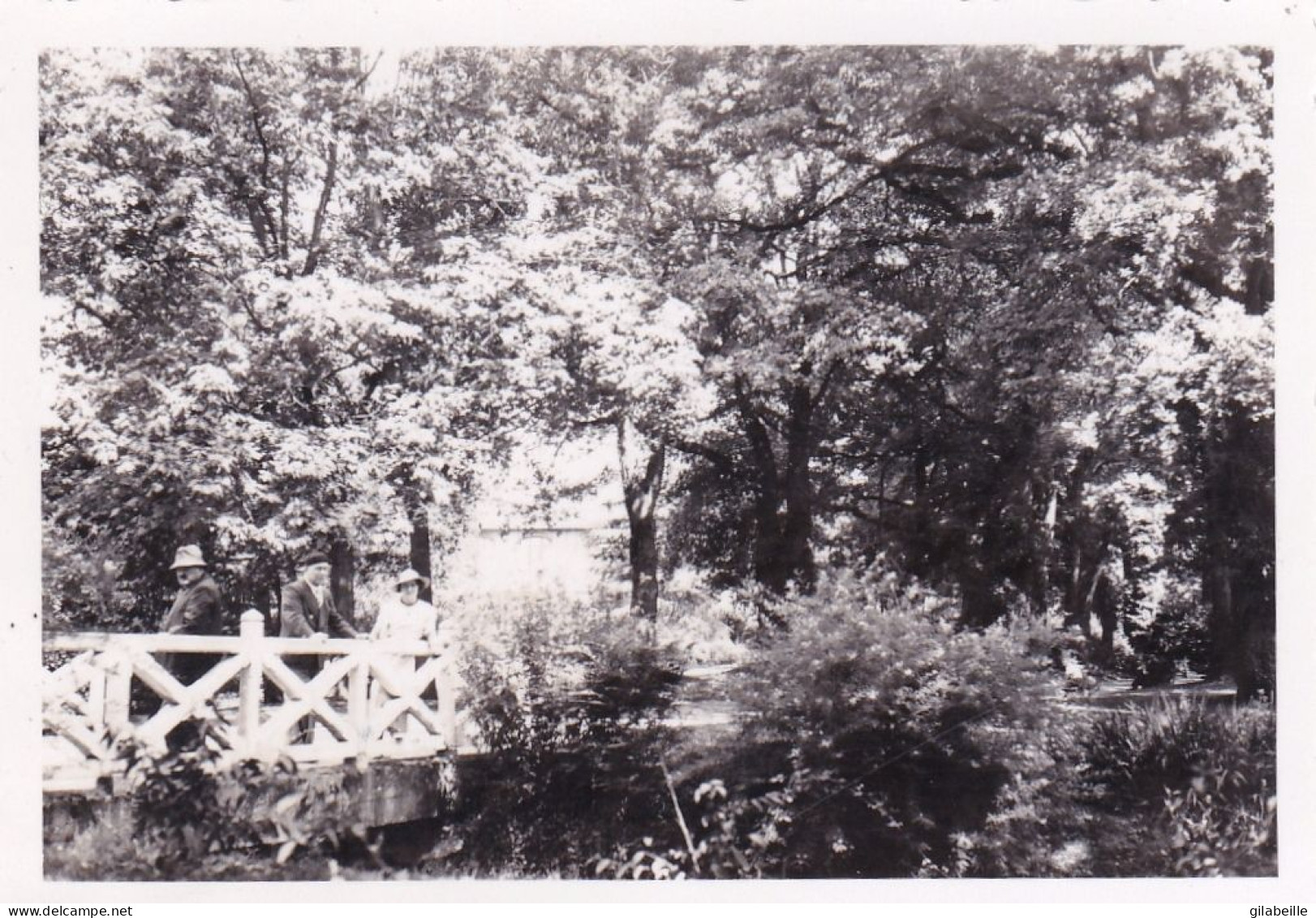 Photo 9.0 X 6.3 -  PAU   (64 ) Le Jardin Public - Aout 1934 - Places