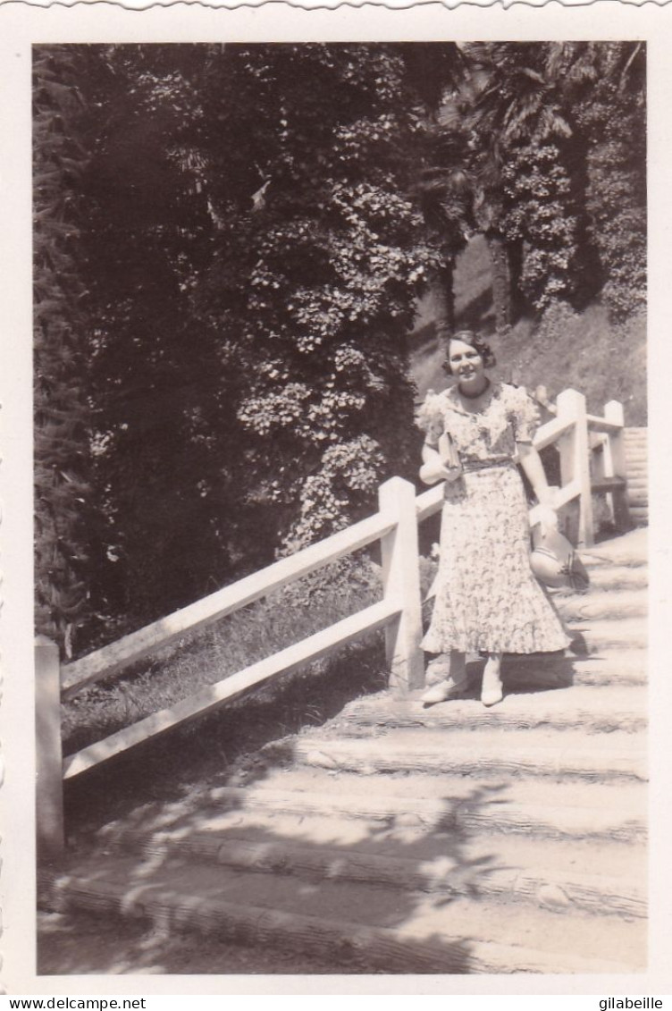 Photo 9.0 X 6.3 -  PAU   (64 ) Jardin Au Bois Louis  - Aout 1934 - Orte