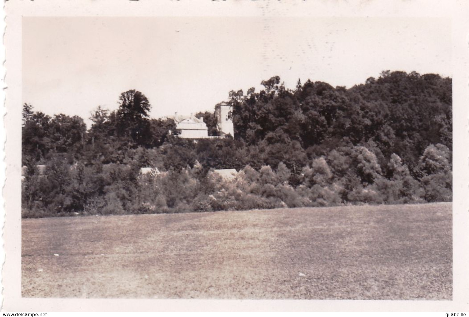 Photo 9.0 X 6.3 -  COARRAZE   (64 ) Le Chateau  - Aout 1934 - Places