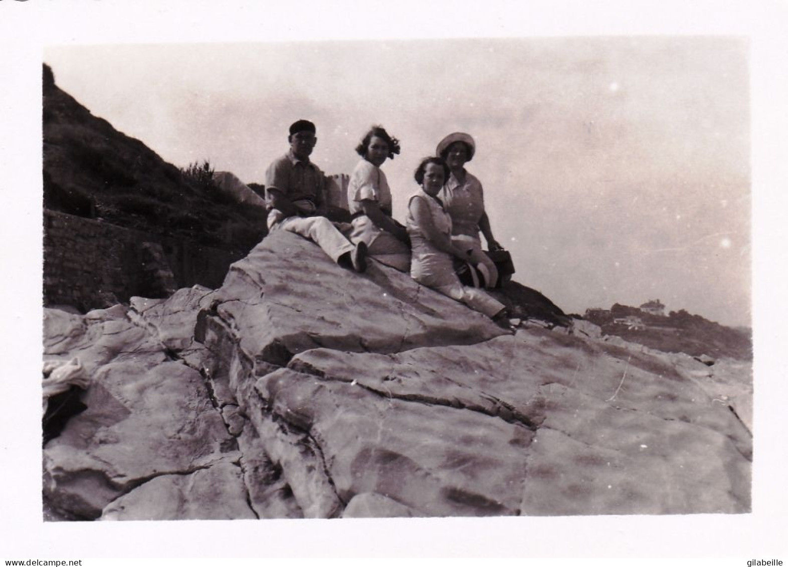 Photo 9.0 X 6.3 - BIDART  (64 ) Pres De La Plage - Aout 1934 - Orte