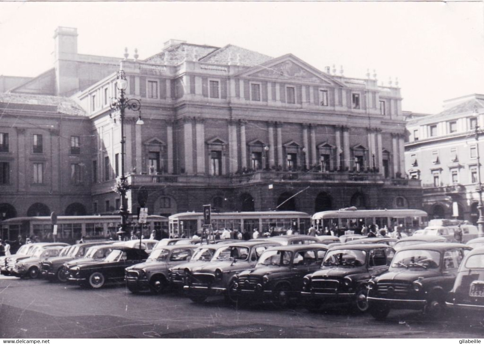 Photo 10.0 X 7.2 - MILAN  - MILANO - La Scala - Juin 1961 - Orte