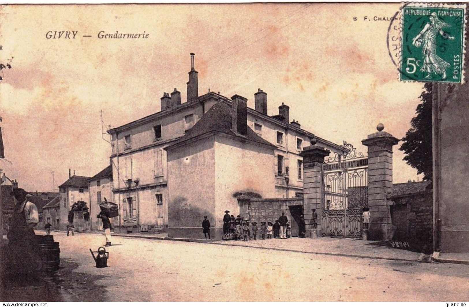 71 - Saone Et Loire - GIVRY - Gendarmerie - Sonstige & Ohne Zuordnung