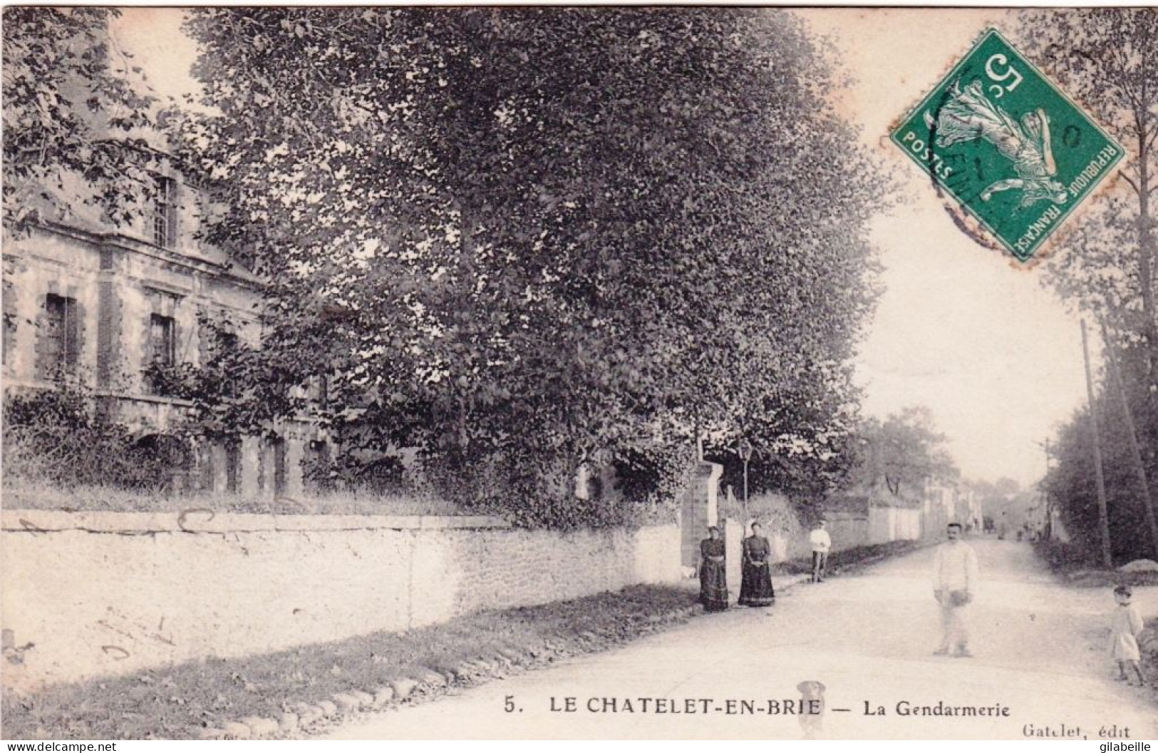 77 - Seine Et Marne - LE CHATELET En BRIE - La Gendarmerie - Le Chatelet En Brie