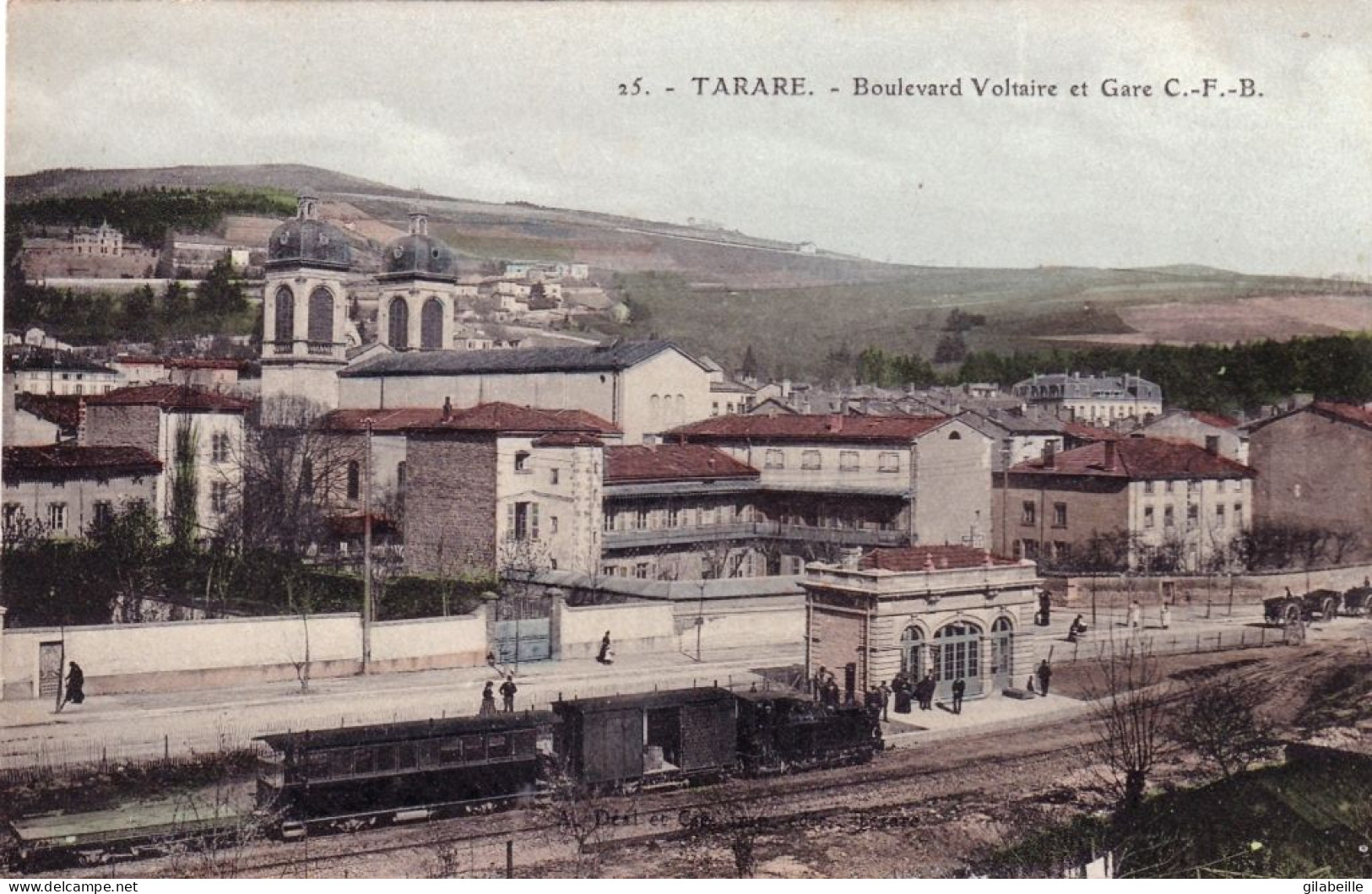 69 - Rhone - TARARE - Boulevard Voltaire Et Gare - Tarare