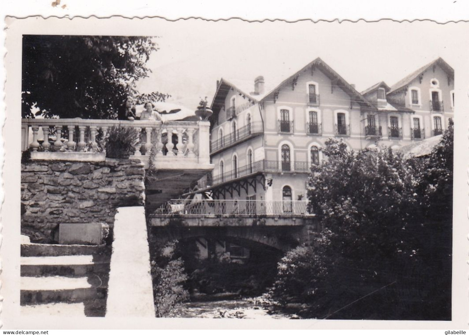 Photo  8.7 X 6.00 - Luz Saint Sauveur 6  Hotel De Londres  6 Aout 1934 - Lieux