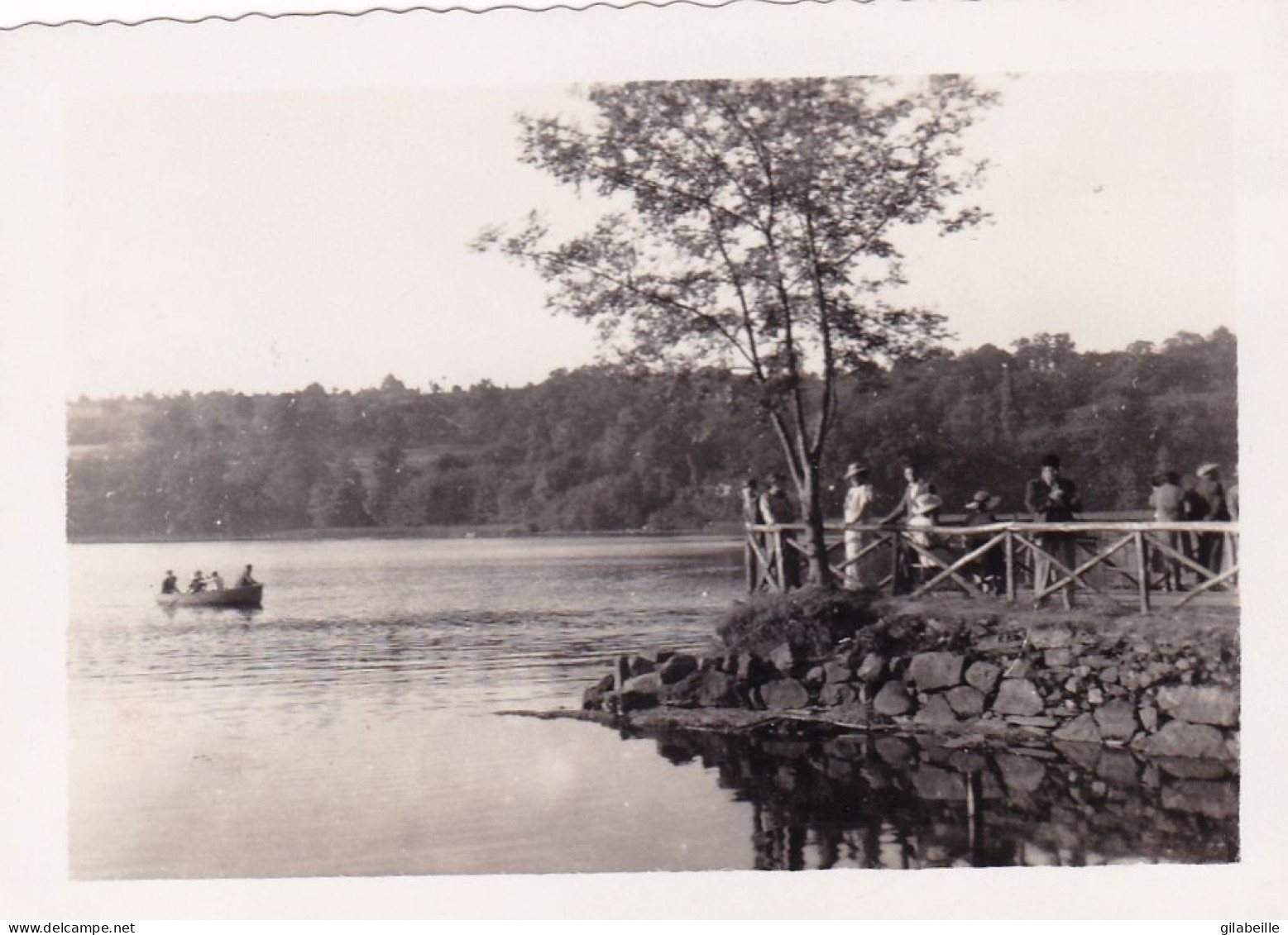 Photo 9.00 X 6.00 -  Lac De LOURDES (65)  - Aout 1934 - Plaatsen