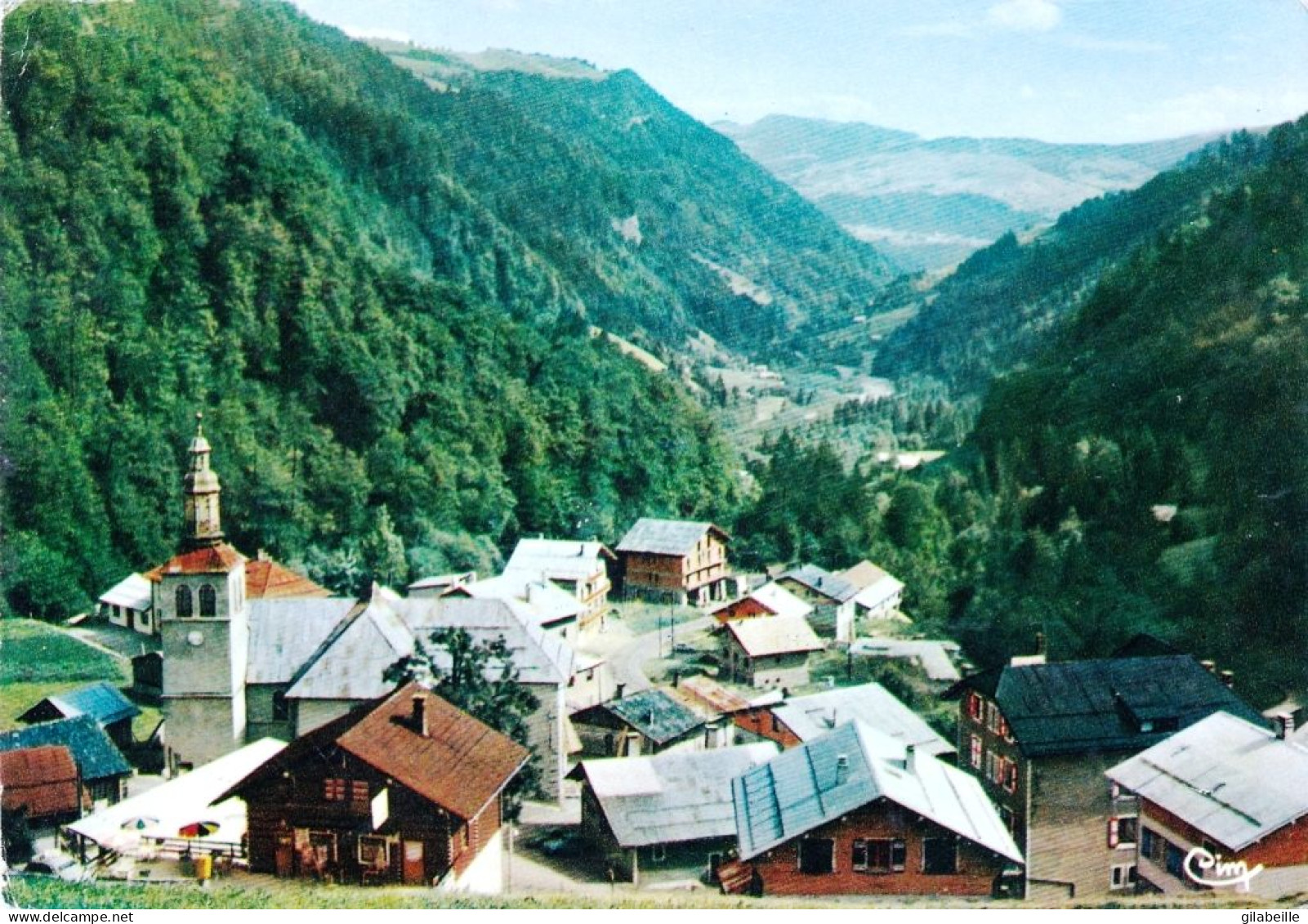 73 - Savoie -  LA GIETTAZ- Vue Generale - Panorama Sur La Vallée De L Arrondine - Autres & Non Classés