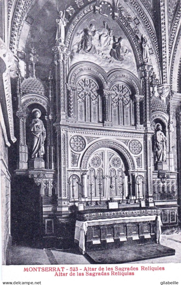 Catalunya - MONTSERRAT ( Barcelone ) - Altar De Les Sagrades Reliquies - Barcelona