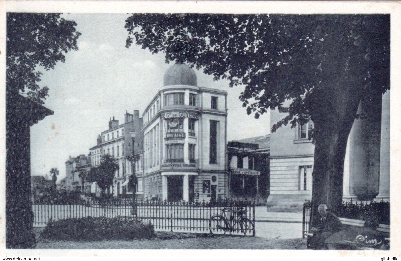 24 - Dordogne -  BERGERAC - Rue Neuve Et Banque De Guyenne - Bergerac