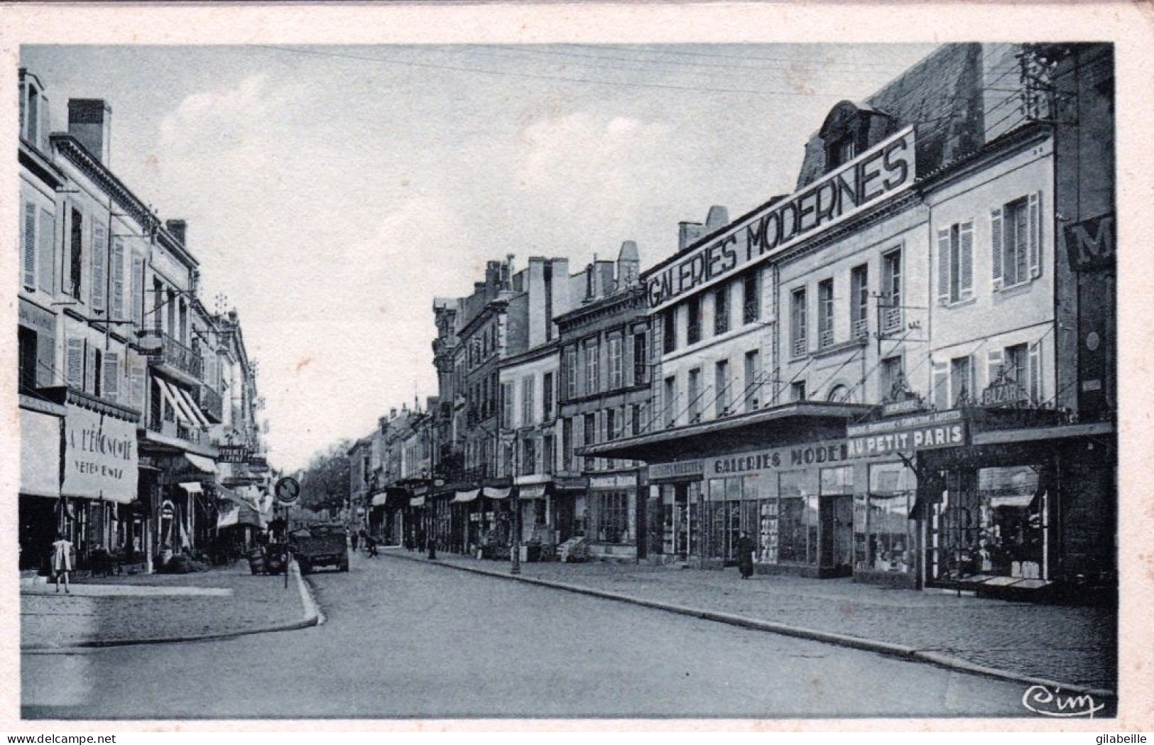 24 - Dordogne -  BERGERAC -  Rue Du Marché - Bergerac