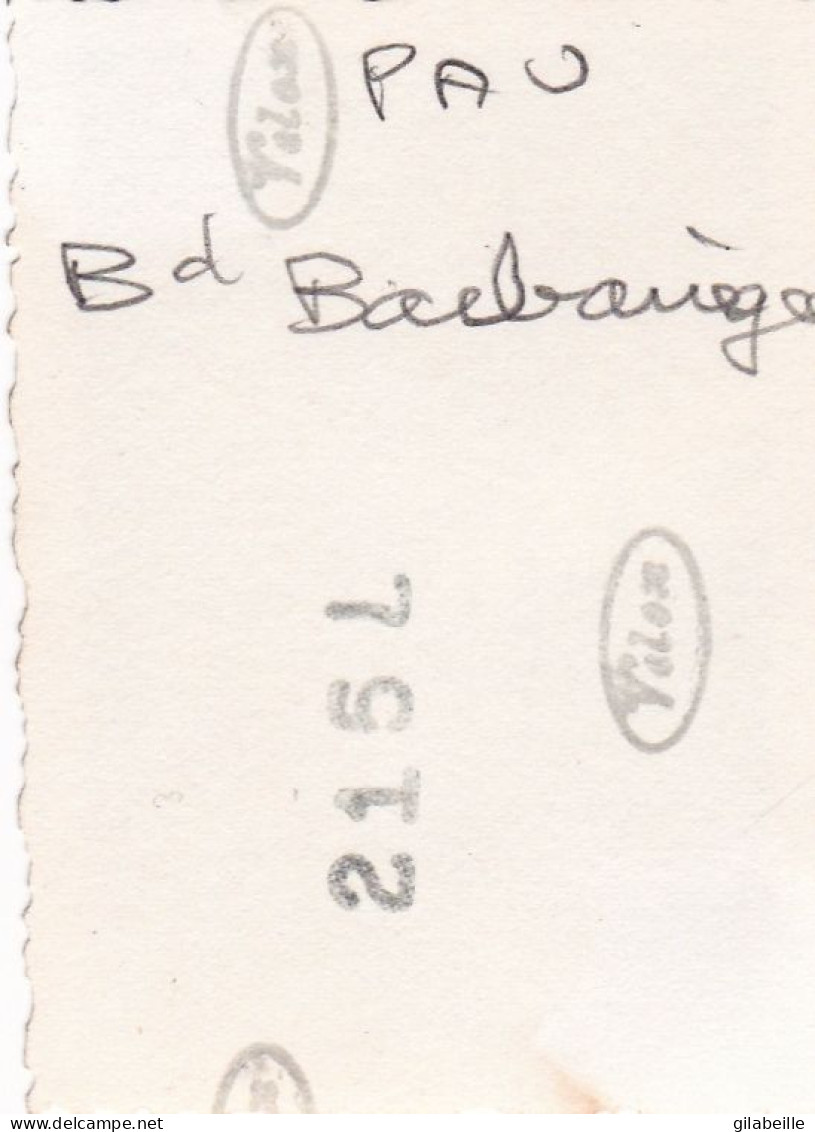 Photo 6.5 Cm X4.5 Cm - PAU - Boulevard Barbanegre  - Aout 1934 - Lieux