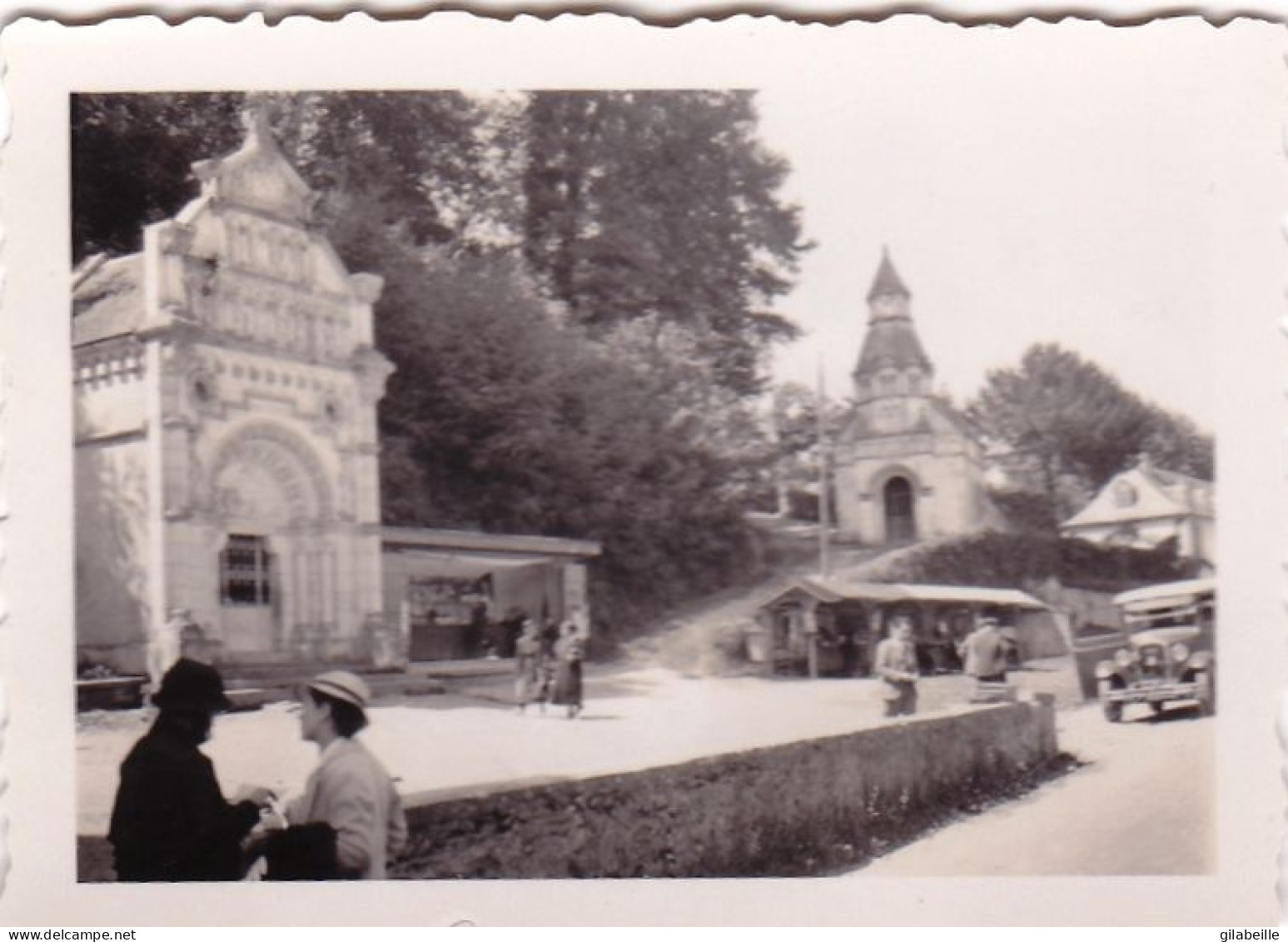 Photo 6.5 Cm X4.5 Cm -  Eglise De Betharram - Aout 1934 - Plaatsen