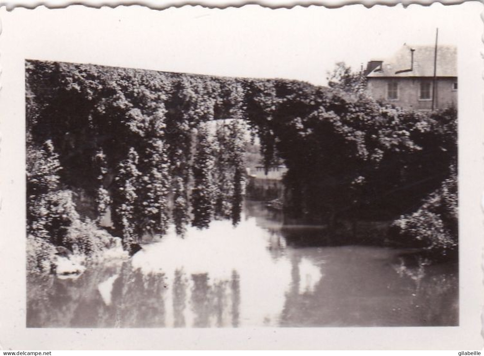Photo 6.5 Cm X4.5 Cm -  Le Vieux Pont De Betharram - Aout 1934 - Places