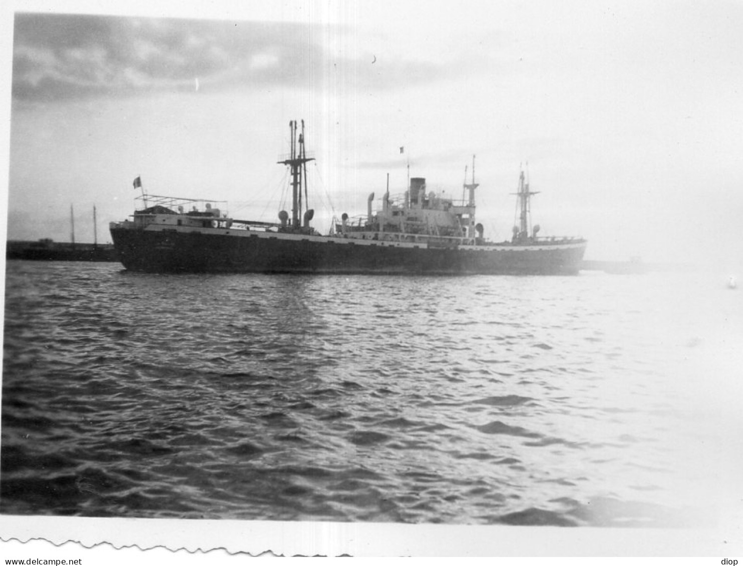 Photo Vintage Paris Snap Shop-bateau Boat Mer Sea  - Bateaux