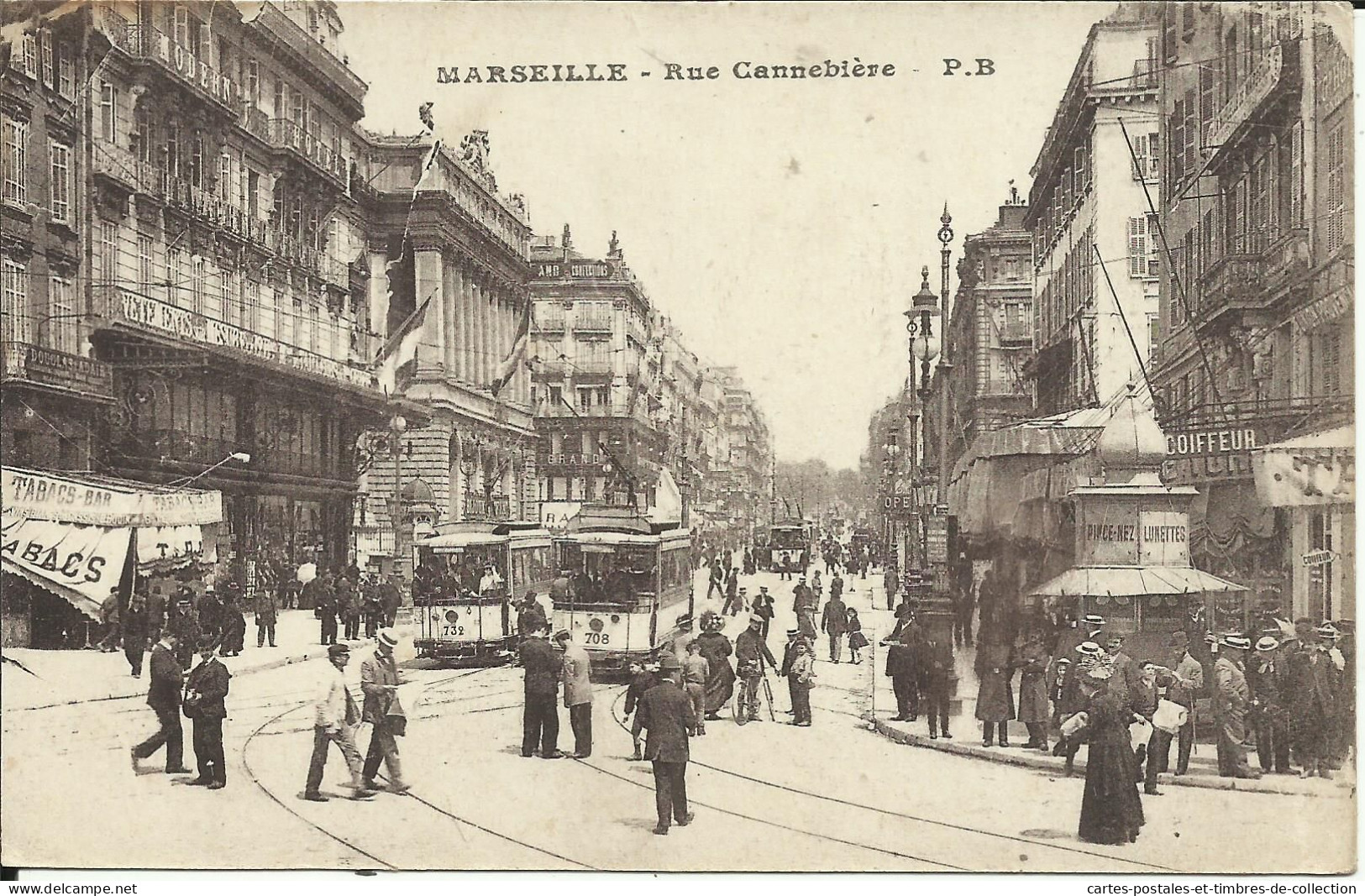 MARSEILLE , Rue Cannebière , µ - Canebière, Centre Ville